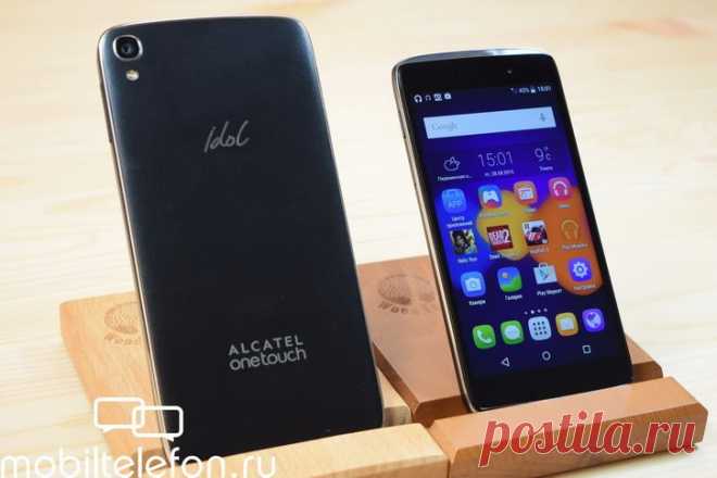 Обзор Alcatel OneTouch Idol 3 5.5 и Idol 3 4.7: большой и маленький