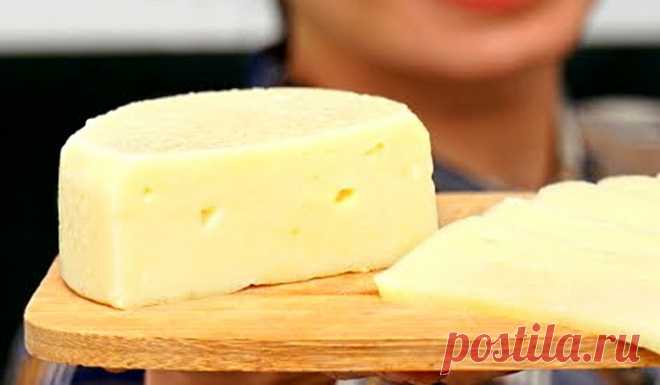 Домашний твердый сыр из молока и творога | Рецепты на FooDee.top
