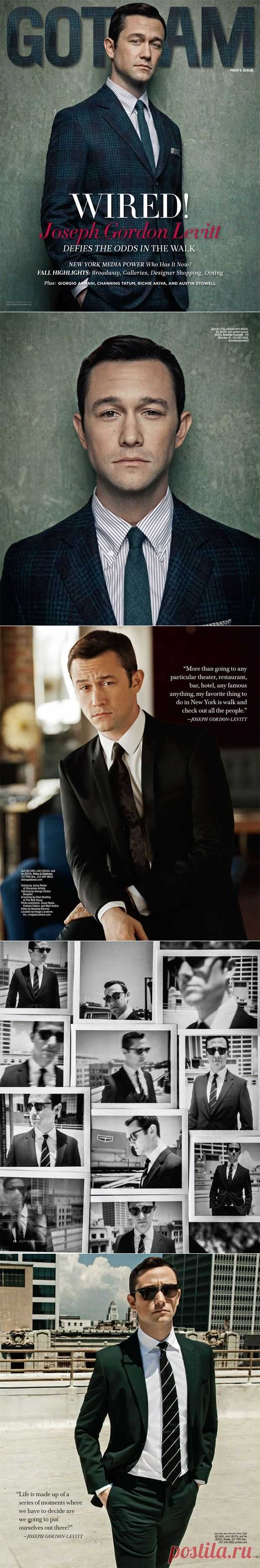Джозеф Гордон-Левитт в Gotham Magazine (Интернет-журнал ETODAY)