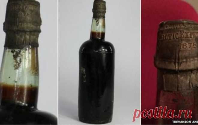 Раритетная бутылка пива продана за 3300 фунтов | МК - Лондон
