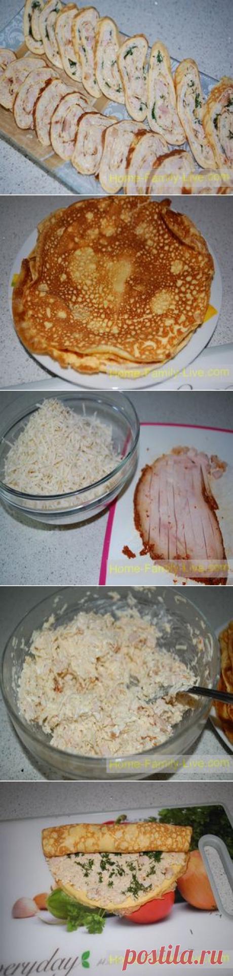 Сырные рулетики - Кулинарные рецепты