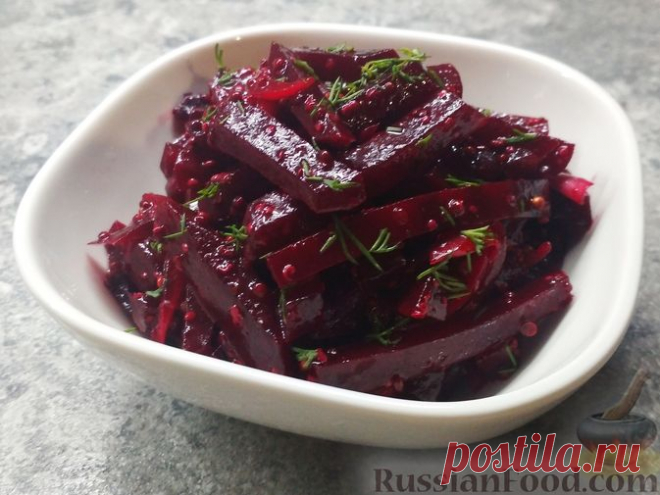 Салат из свеклы