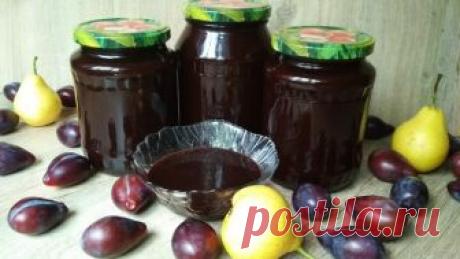 Нутелла из слив на зиму