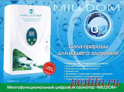 Кнопочный озонатор-ионизатор М-8