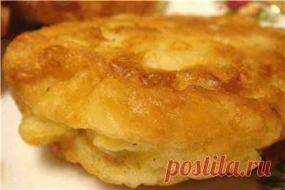 НЕЖНЫЕ,НАПОМИНАЮЩИЕ СУФЛЕ - КАПУСТНЫЕ ПОНЧИКИ.