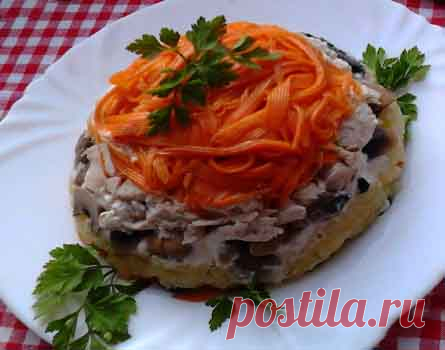 Салат из корейской моркови | Рецепты. Просто, быстро, вкусно