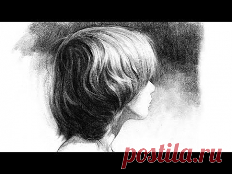 How to Draw Hair - YouTube
