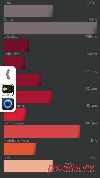[Sale-iOS] deregulator Deregulator это Audiobus и IAA совместимый мини-процессор аудио эффектов, устройство для мутации аудио-сигнала и могучая глитч-машина с рандомизацией в качестве основного концепта. Процессор состоит из 3х эффектов: Echo, Delay and Reverberator. Самое интересное в нем это способность постоянно изменять значения всех и каждого параметров, время задержки, скорость смены задержек, даже объем звука посылаемого в отдельные части процессора, все. 149 руб. -> 75 руб. Ссылка:…