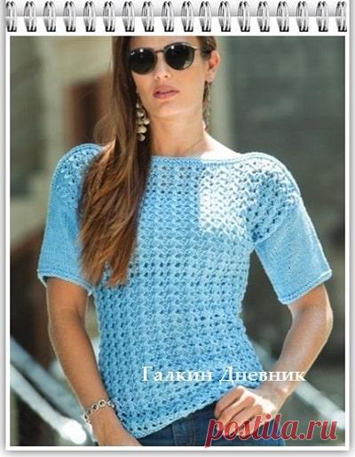 Вяжем узоры : Мелкий ажурный узор спицами