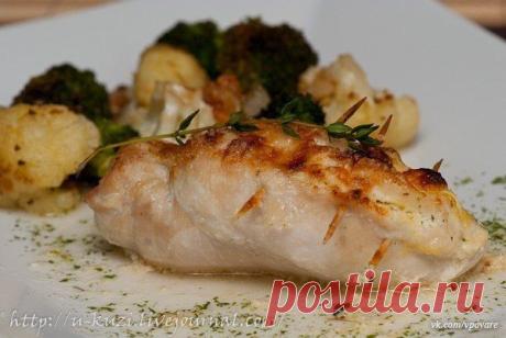 Фаршированные куриные грудки