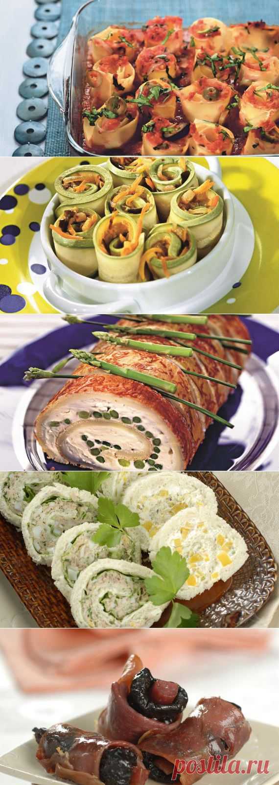 Рулеты для фуршета на Gastronom.ru