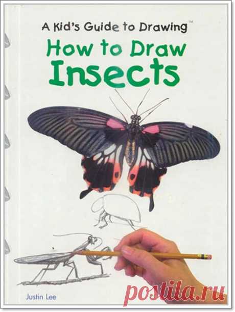 Книга "How to Draw Insects?". Автор: Justin Lee.