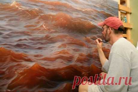Мутная вода: серия гиперреалистичных морских пейзажей