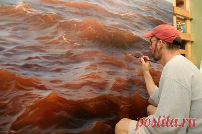 Мутная вода: серия гиперреалистичных морских пейзажей