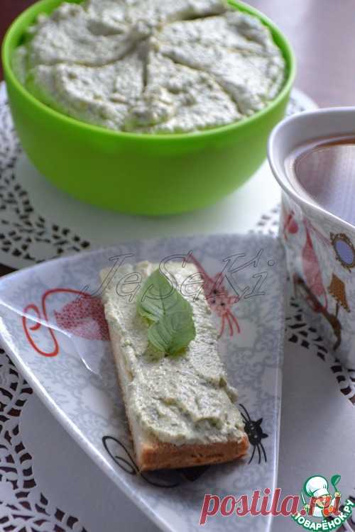 Паштет из брынзы с чесноком и грецкими орехами - кулинарный рецепт
