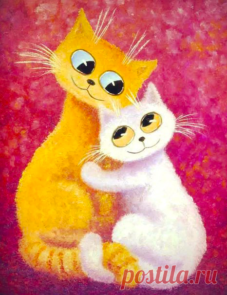 — Почему Вы всё время молчите и как-то странно на меня смотрите?.. Вы что, немой? — Ваш! Исключительно Ваш!)