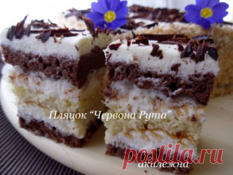 Пляцок «Червона Рута» : Торты, пирожные