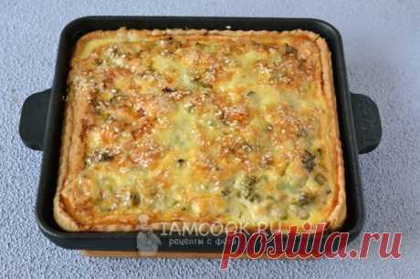 Открытый пирог с курицей и сыром: волшебный, сочный и сытный - невозможно устоять