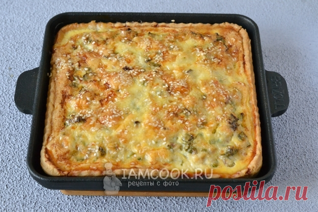 Открытый пирог с курицей и сыром: волшебный, сочный и сытный - невозможно устоять