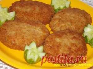 Рыбные котлеты - Кулинарные рецептыКулинарные рецепты