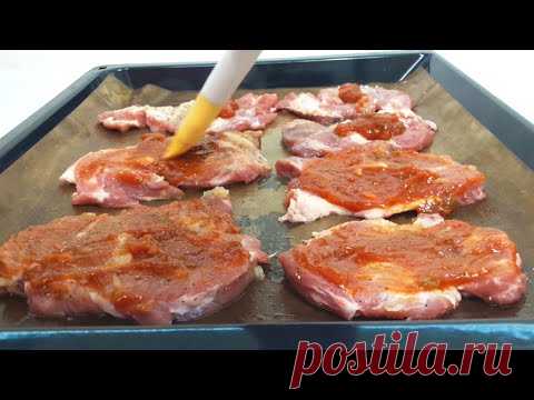 Сочное мясо под картофельной шубкой (в духовке)