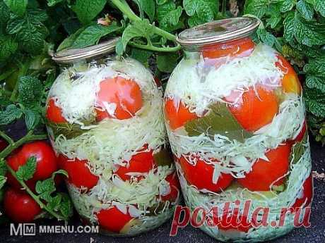 Невероятно вкусные помидоры в капусте, на вкус как малосольные