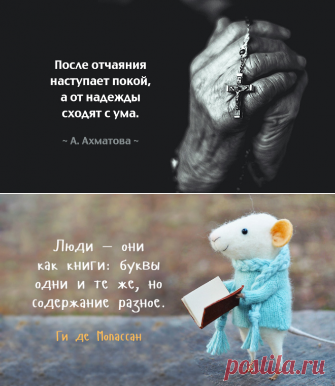 Мысли, над которыми хочется задуматься