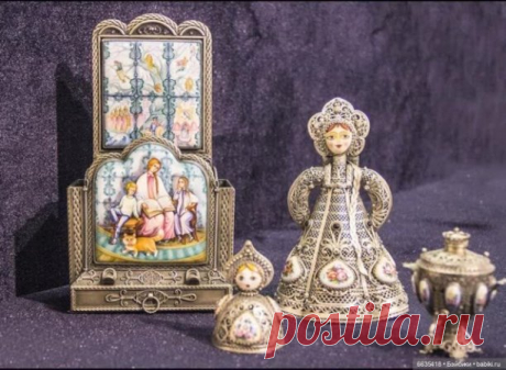 РОСТОВСКАЯ ФИНИФТЬ СВЕТЛАНЫ ТЕЦКОЙ.