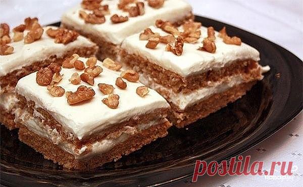 Гречневый торт с творогом - пошаговый кулинарный рецепт на Повар.ру