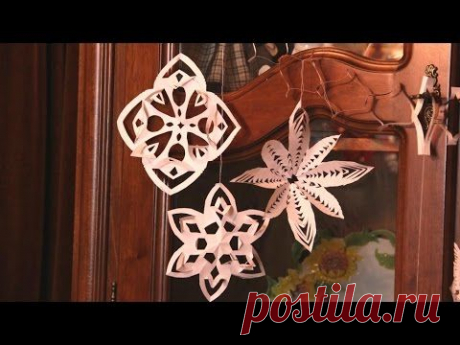 Как сделать красивую гирлянду из бумаги