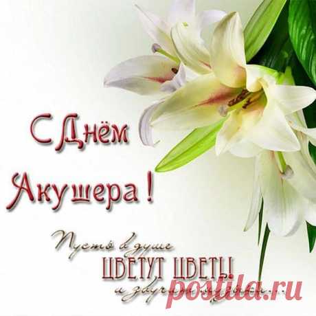 С днем акушера, родные, от души поздравим вас!
Пусть и жить вам, и работать легче станет в сотни раз.