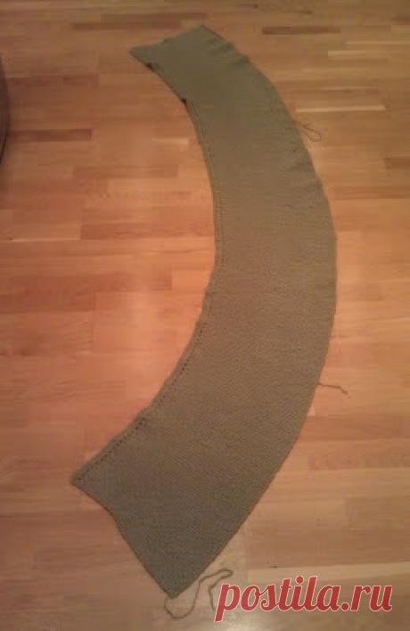 Sidsels kreative hjørne: En slags vest .....