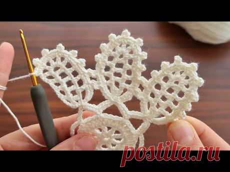 INCREDIBLE 😲 Super easy How to crochet a coaster supla motif make order sell.Alize motif.
