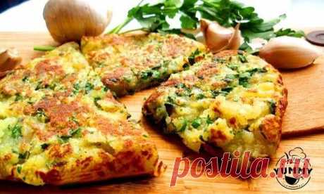 НЕВЕРОЯТНО ВКУСНЫЙ РЕЦЕПТ ЧЕСНОЧНОГО КАРТОФЕЛЯ - У нас так