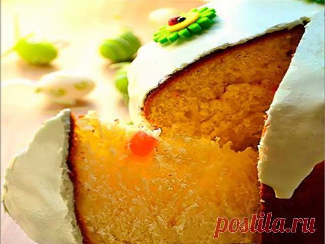 Кулич монастырский (по старинному рецепту)