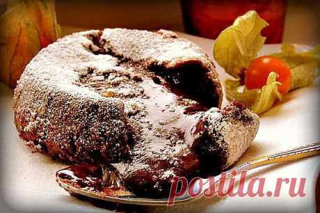 шоколадный флан
