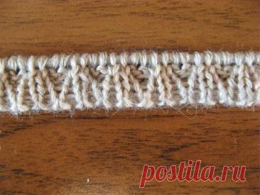 HOW TO CONNECT THE ELASTIC GUM FREE PATTERN