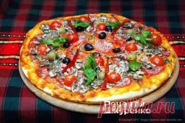 Пицца, рецепты пиццы (ну, очень много и по-делу) сайт "Рецепты Джуренко"