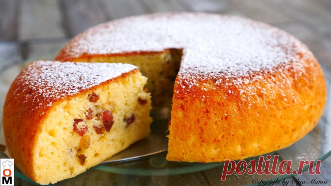 ​​Быстрый, но очень вкусный пирог на сметане | Ольга Матвей | Готовить Просто | Яндекс Дзен