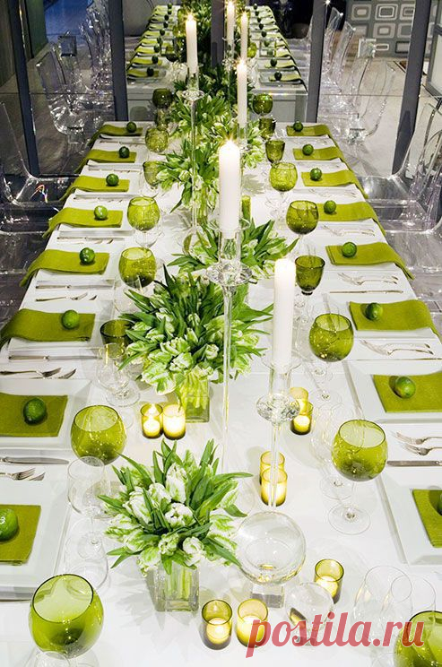Obsessed With: Green and White
