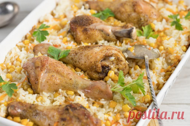 Домашние рецепты. Курица с рисом в пиве??