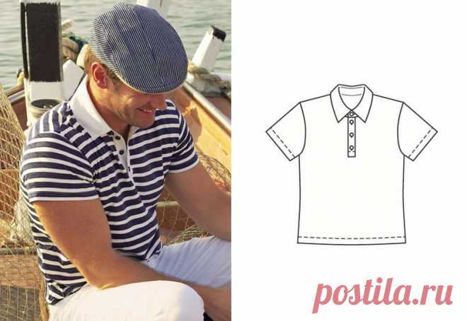 Обработка застёжки поло на трикотажных изделиях / Мастер-классы / Burdastyle