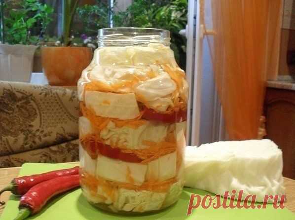Вкуснейшая маринованная капуста - Как я приготовила