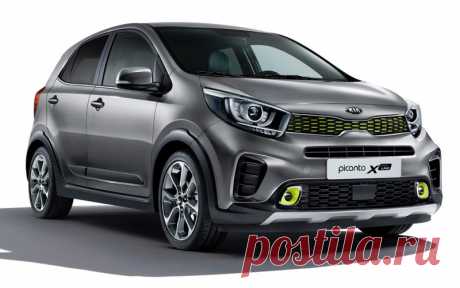 Компактный хэтчбек Kia Picanto X-Line 2018 европейского А-класса - цена, фото, технические характеристики, авто новинки 2018-2019 года