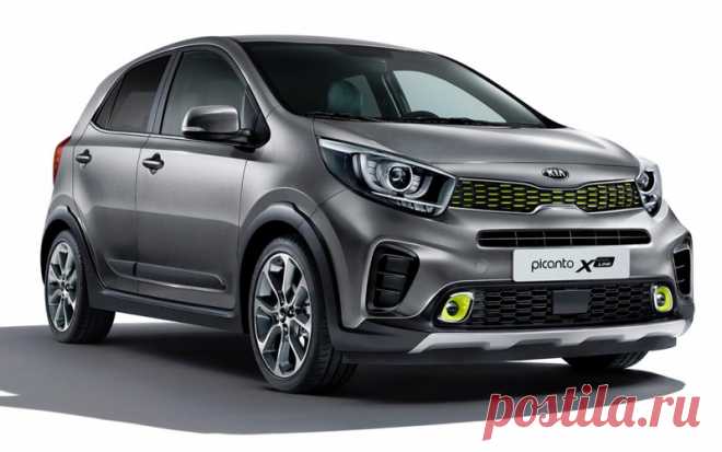 Компактный хэтчбек Kia Picanto X-Line 2018 европейского А-класса - цена, фото, технические характеристики, авто новинки 2018-2019 года