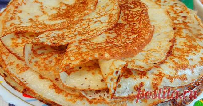 Экономный рецепт блинчиков без сахара в тесте. Много лет делаю блины только так | Дачная страна | Яндекс Дзен