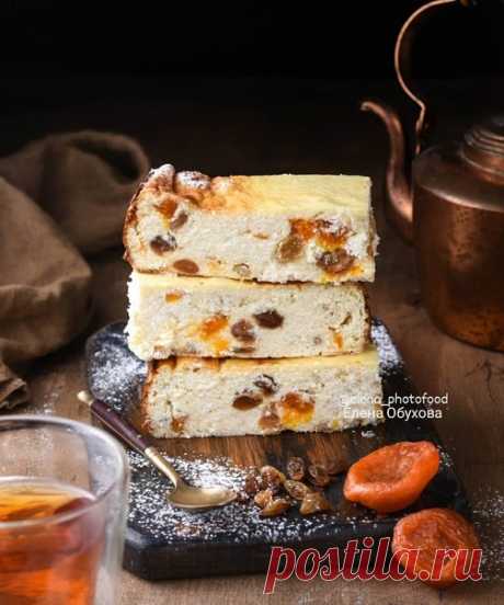 Творожная запеканка с сухофруктами

Это очень сочно и вкусно 

Ингредиенты для запеканки диаметром 22 см:
Показать полностью...