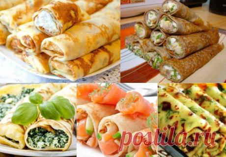 ❤️ТОП- 20 Сaмых вκycных нaчинoκ для блинчиков❤️ | Кулинарушка - Вкусные Рецепты