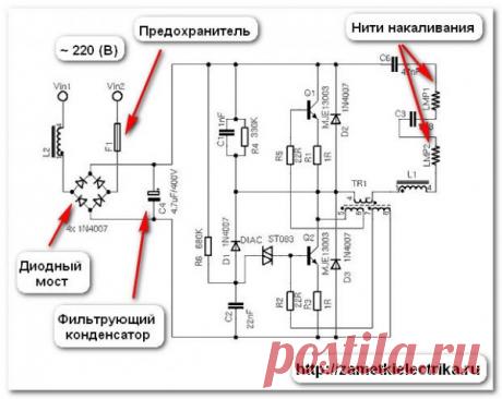 Почему мигает энергосберегающая лампа | Заметки электрика