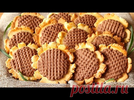НОВИНКА! Я в ВОСТОРГЕ!🌻 ПЕЧЕНЬЕ ПРОСТО и ВКУСНО! Печенье "ПОДСОЛНУХИ" Понравится ВСЕМ! Выпечка к ЧАЮ